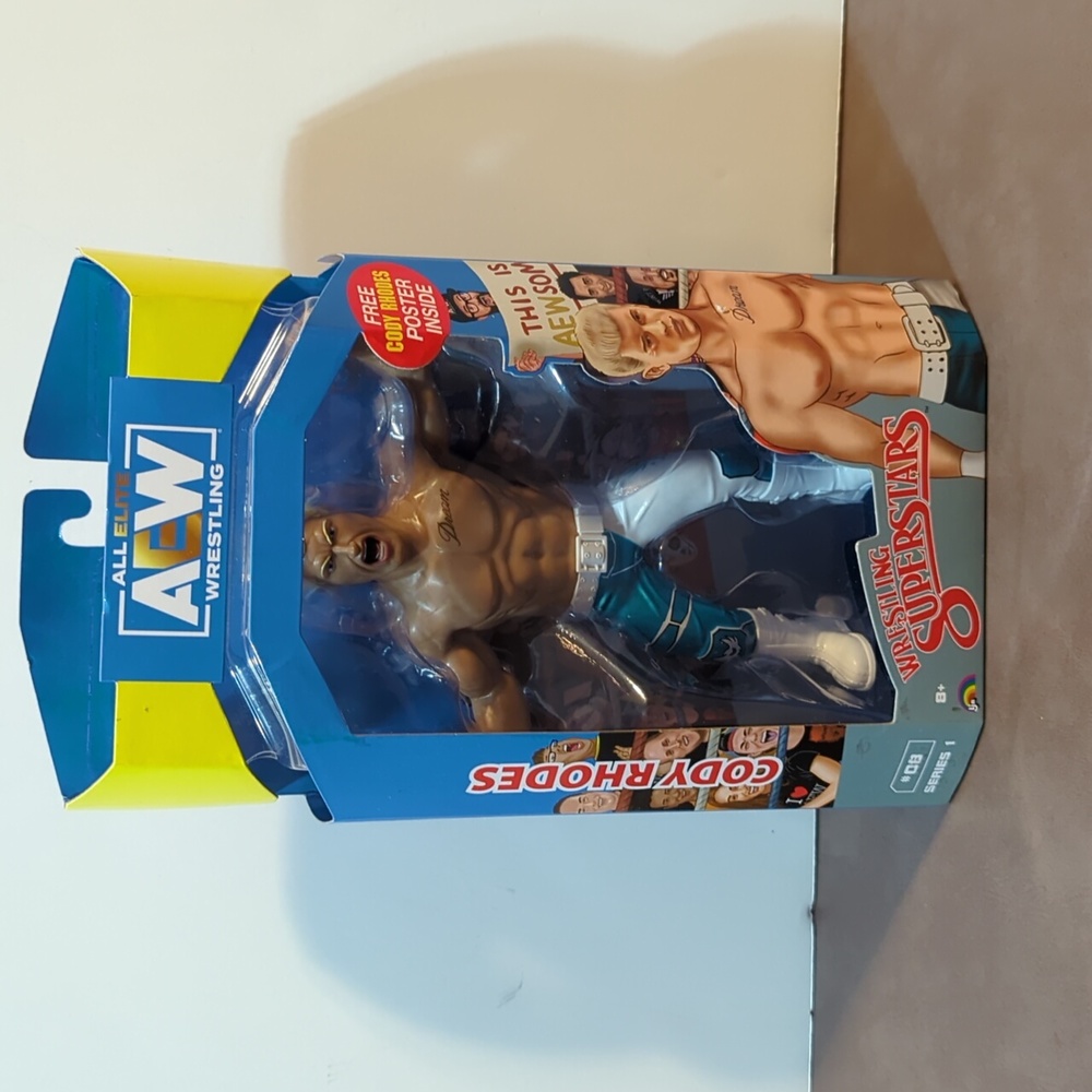 2021 All Elite Wrestling AEW Cody Rhodes figure series 1 #08 superstars New